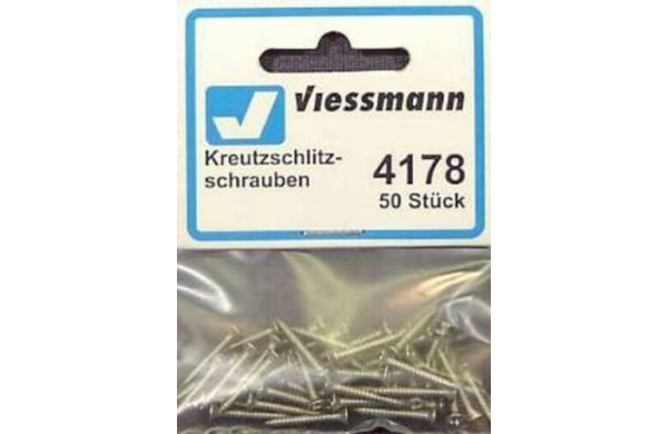 VIESSMANN 4178, Kreuzschrauben - 50 Stück