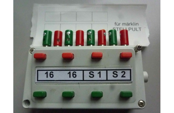 MÄRKLIN 7272, STELLPUT mit Stecker