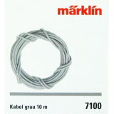 MÄRKLIN 7100, KABEL GRAU 0,19² x 10m